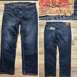 Levi's 559 - Mens Size 40x32 - Relaxed Straight Leg Jeans 5